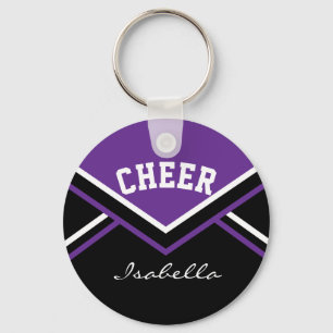 Cheerlead Outfit i Lila Nyckelring