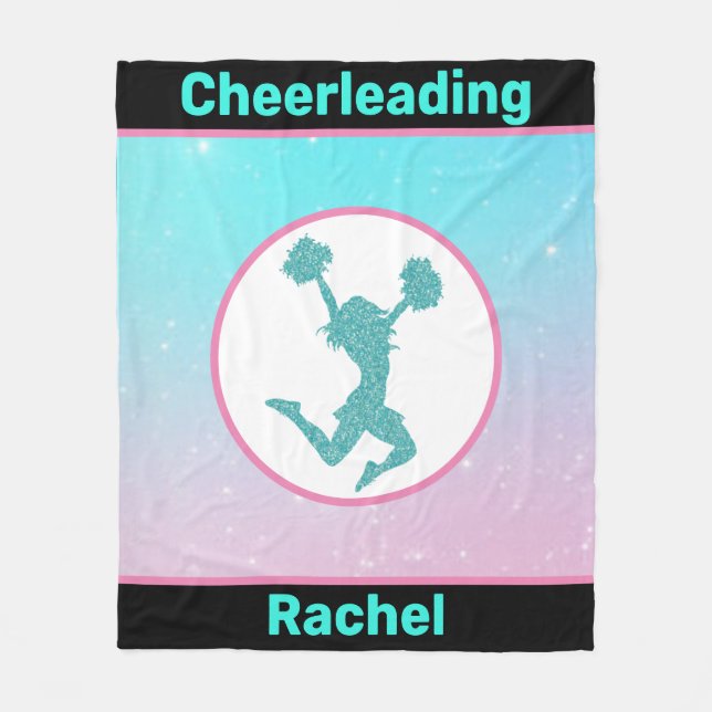 Cheerlead Pastel Fleece Blanket (Framsidan)