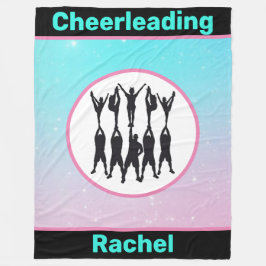 Cheerlead Pastel Fleece Blanket