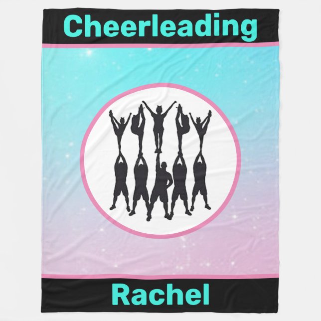 Cheerlead Pastel Fleece Blanket (Framsidan)