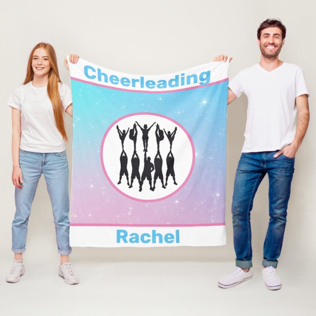 Cheerlead Pastel Fleece Blanket (På plats)