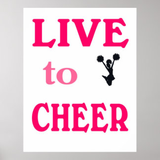 Cheerlead Poster Home Wall Dekoration Girl