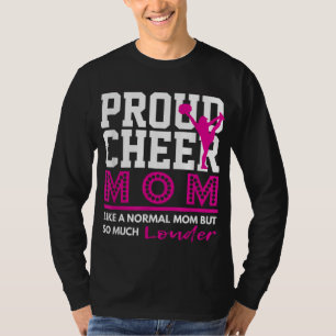 Cheerlead Proud Cheer Mamma Graphic T Shirt