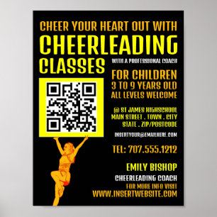 Cheerlead QR-kodsignatur, Cheerlead Classes Poster