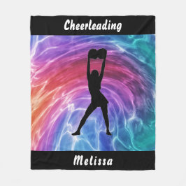 Cheerlead Rainbow Vinkarare Fleecefilt