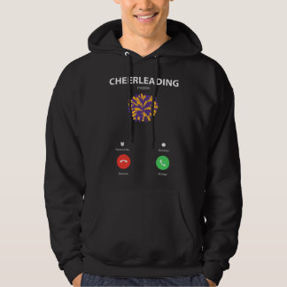 Cheerlead ringer hoodie