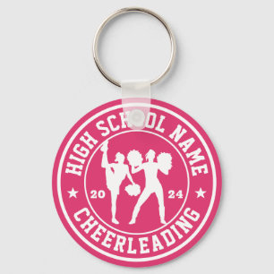 Cheerlead Squad Personlig Sports Nyckelring