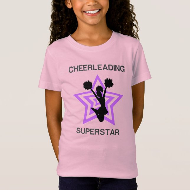 Cheerlead Superstar T-Shirt (Framsida)