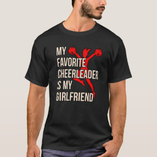 CheerLeader är min flickvän Cheerlead Squad Gr T Shirt