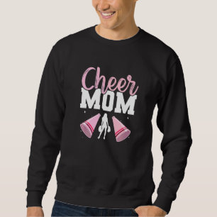 Cheerleader Cheerleading Cheer Mamma Lång Ärmad Tröja