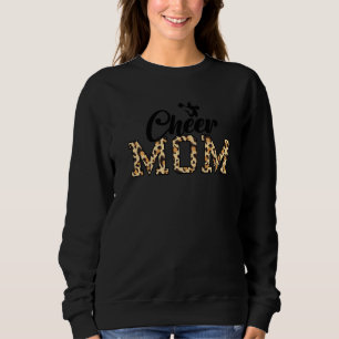 Cheerleader Cheerleading Cheer Mamma Leopard  2 T Shirt