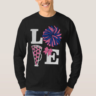 Cheerleader Cheerleading  Dansande Akrobatik T Shirt