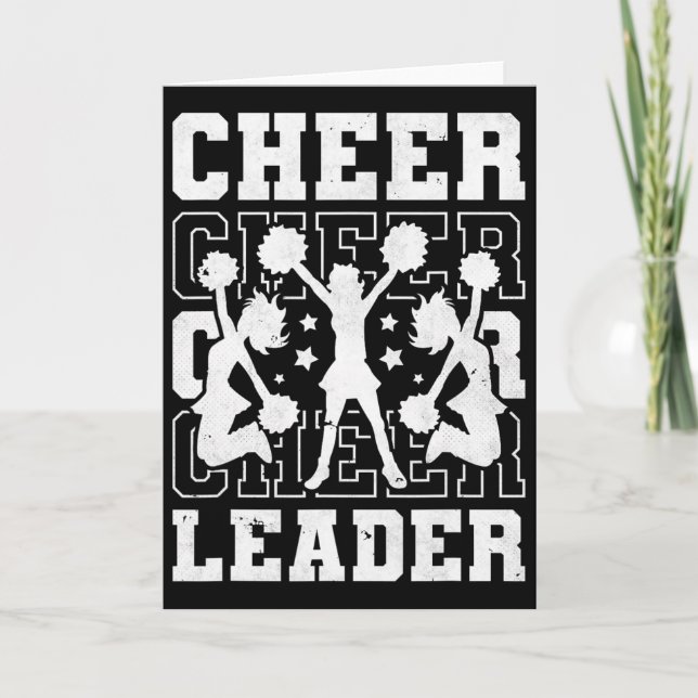 Cheerleader, Cheerleading  Kort (Framsida)