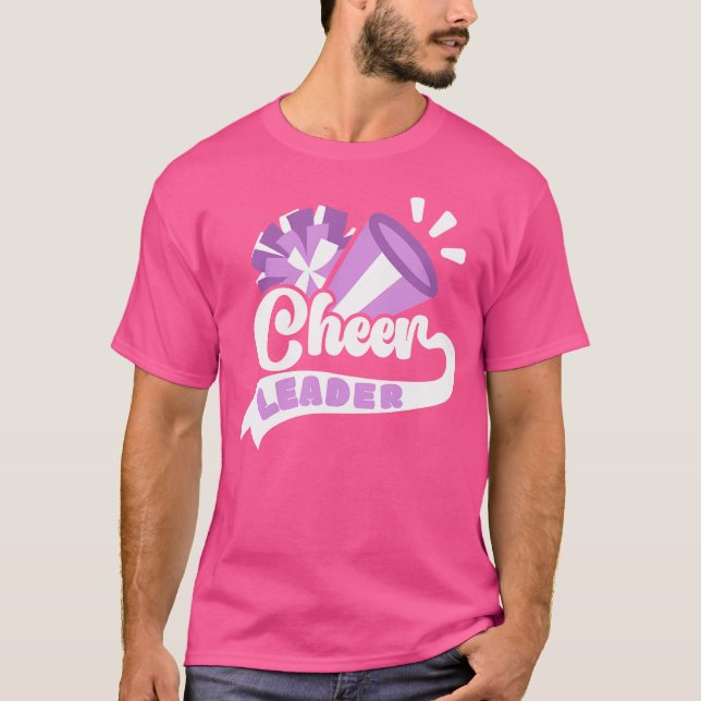 Cheerleader Cheerleading T Shirt (Framsida)