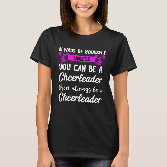Cheerleader Dancer Cheerleading Team Cheerleader D T Shirt (Framsida)