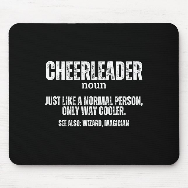 Cheerleader Definition Stolt Rolig Cheerleading  Musmatta (Framsidan)