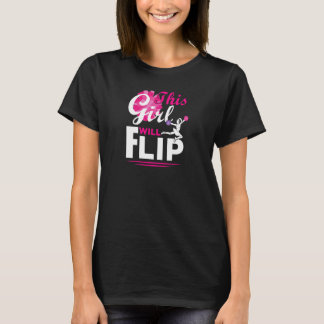 Cheerleader Den här tjejen kommer att vända cheer  T Shirt