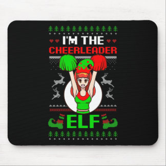 Cheerleader Elf Design Christmas Cheerleading  Musmatta