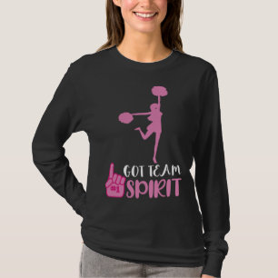 Cheerleader Fick Laganda Cheer Grupp Tjej T Shirt