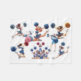 Cheerleader fleecefilt