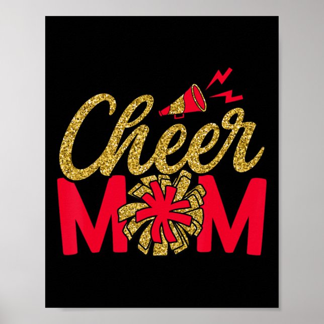 Cheerleader Mamma Cheerleading Cheer Mamma  Poster (Framsidan)