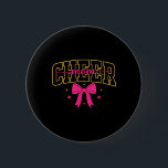 CheerLeader Mor Mamma Funny, Cheer Mamma Knapp<br><div class="desc">CheerLeader Mor Mamma Funny Mors dag</div>