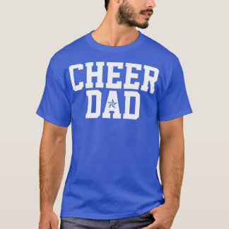 CheerLeader Pappa Team Pappa Fars dag T Shirt
