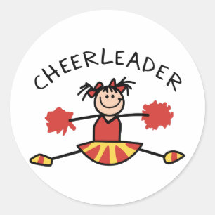 CHEERLEADER RUNT KLISTERMÄRKE