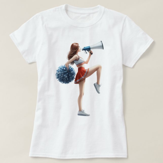 Cheerleader  t shirt (Design framsida)