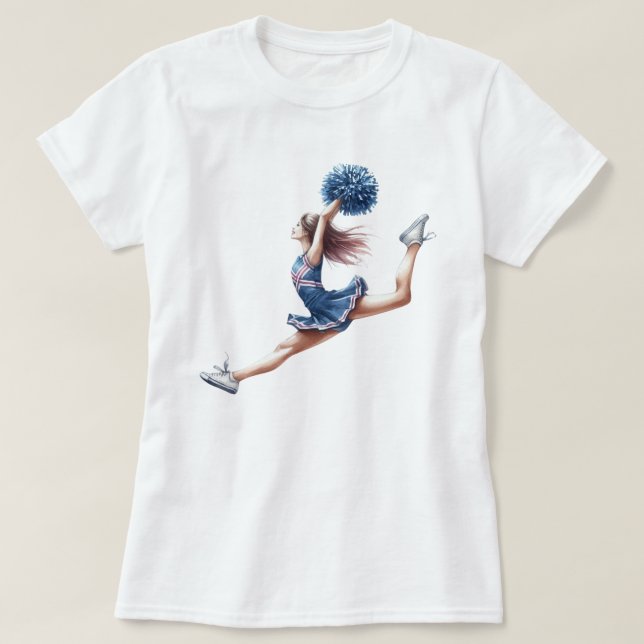 Cheerleader  t shirt (Design framsida)