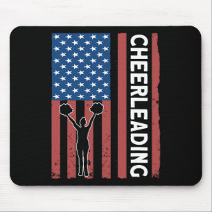 Cheerleader Usa Flagga Cheerleading Musmatta