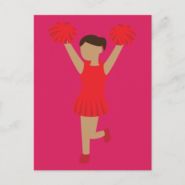 Cheerleader Vykort (Framsida)