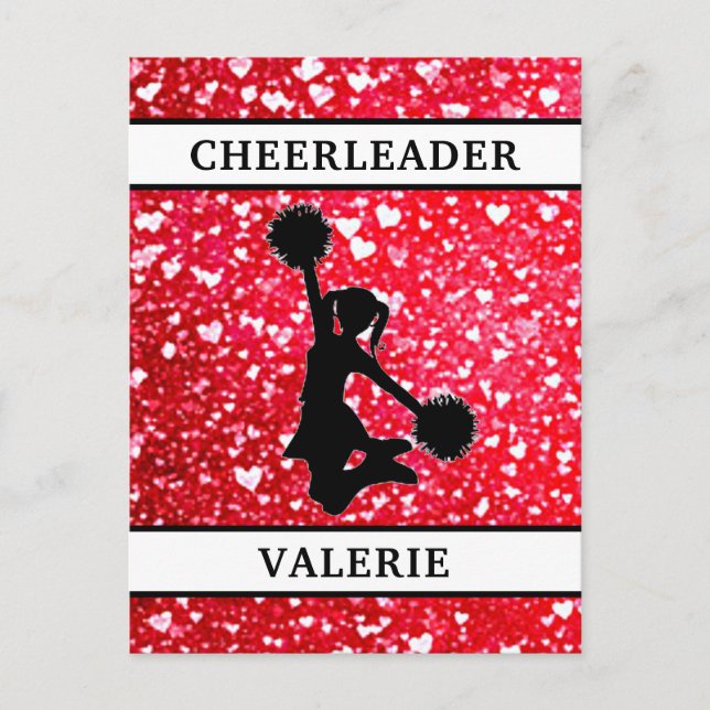Cheerleader   vykort (Framsida)