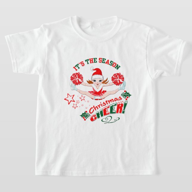 CheerLeaders julCheer T Shirt (Laydown)