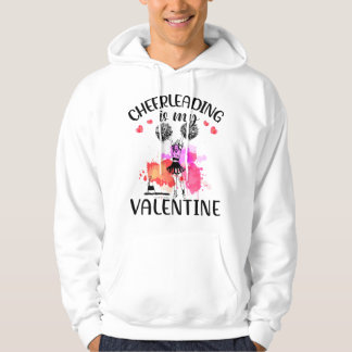 Cheerleading är min valentin TTA Hoodie