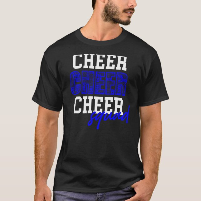Cheerleading Cheer mamma Cheer Squad Flicka Tonåri T Shirt (Framsida)