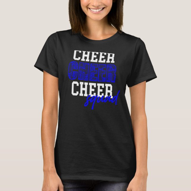 Cheerleading Cheer mamma Cheer Squad Flicka Tonåri T Shirt (Framsida)