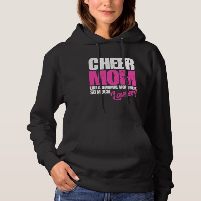 Cheerleading  Cheer Mom  Cheerleader T Shirt (Framsida)