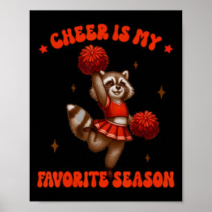 Cheerleading Cheer Squad Cheer är min favorit hav Poster