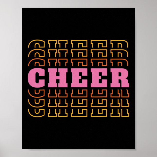 Cheerleading Cheerledare  Poster (Framsidan)