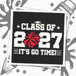 Cheerleading Examenstala Avgångsklass 2027 Pappersservett