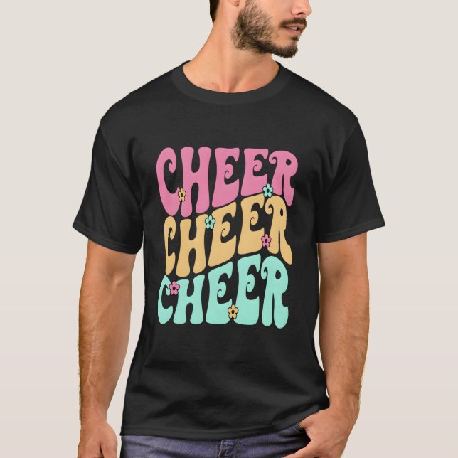 Cheerleading för Cheerleader N Squad Cheer-övning T Shirt (Framsida)