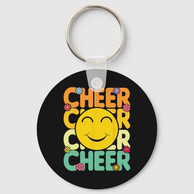 Cheerleading för cheerleadertrupp tjej tonåring ch nyckelring (Framsida)