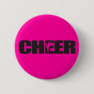 Cheerleading för jubeljubelledare knapp