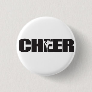 Cheerleading för jubeljubelledare knapp