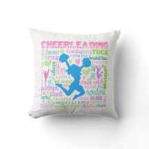 Cheerleading ordtypografi för pastell