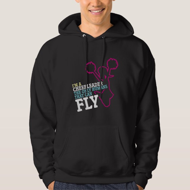 Cheerleading sporthejaklacksledaregåva hoodie (Framsida)