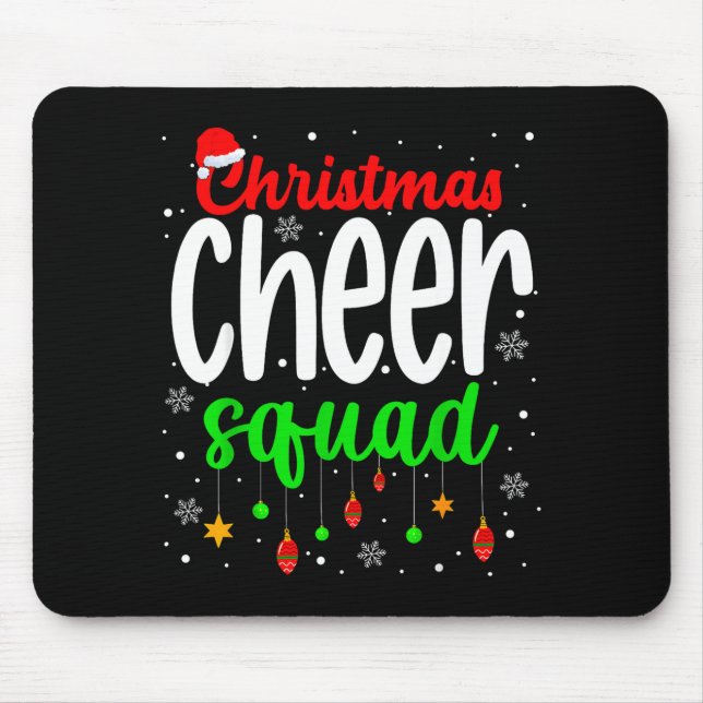 Cheerleading Srts Lover Christmas Cheer Squad  Musmatta (Framsidan)