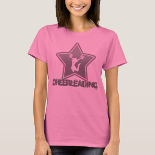 Cheerleading stjärnaTie-Färg T-tröja T-shirt