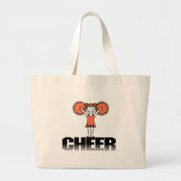 Cheerleading T-tröja och gåvor för orange